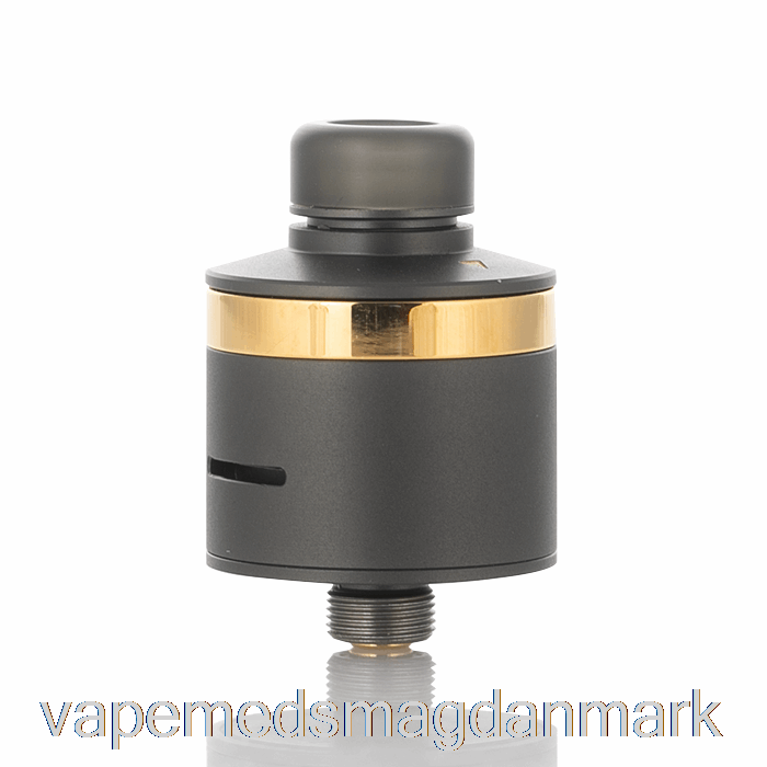 Vape Med Smag Bp Mods Bushido V3 22mm Bf Rda Dlc Grå + Guld
